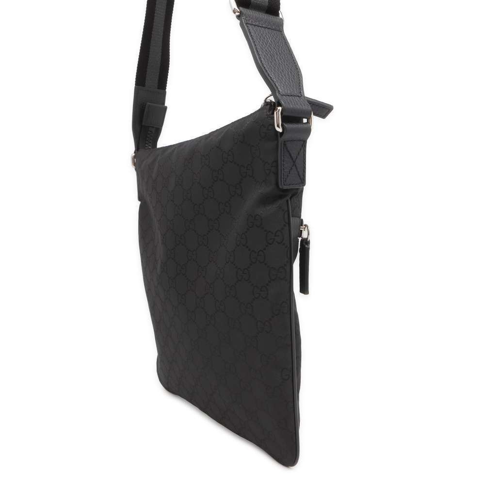 Gucci Shoulder Crossbody Bag GG Black - Picture 2 of 9